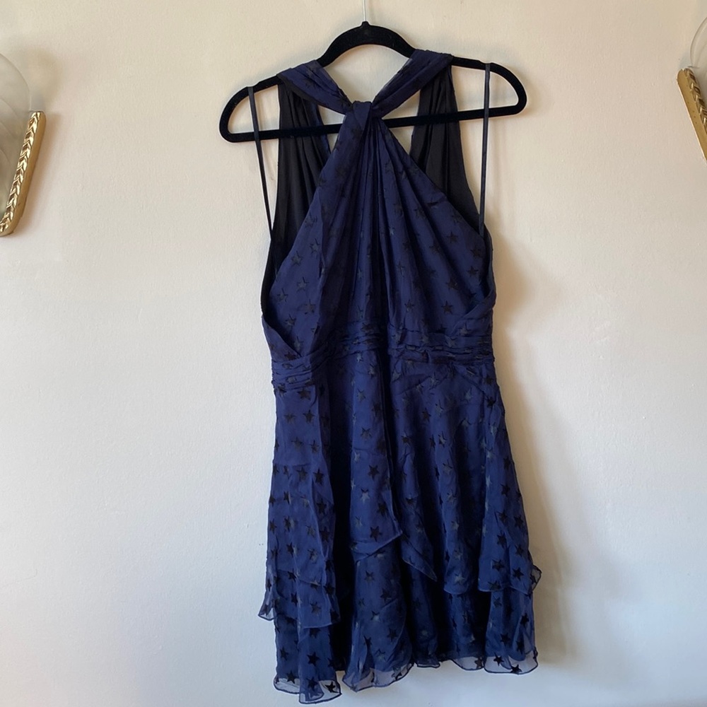DVF blue/black dress size 12
